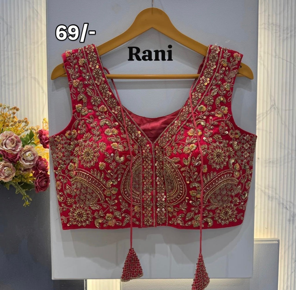 Heavy Handwork Bridal Blouse
