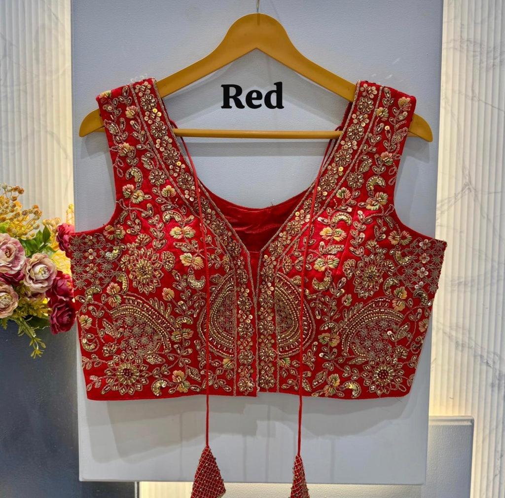 Heavy Handwork Bridal Blouse