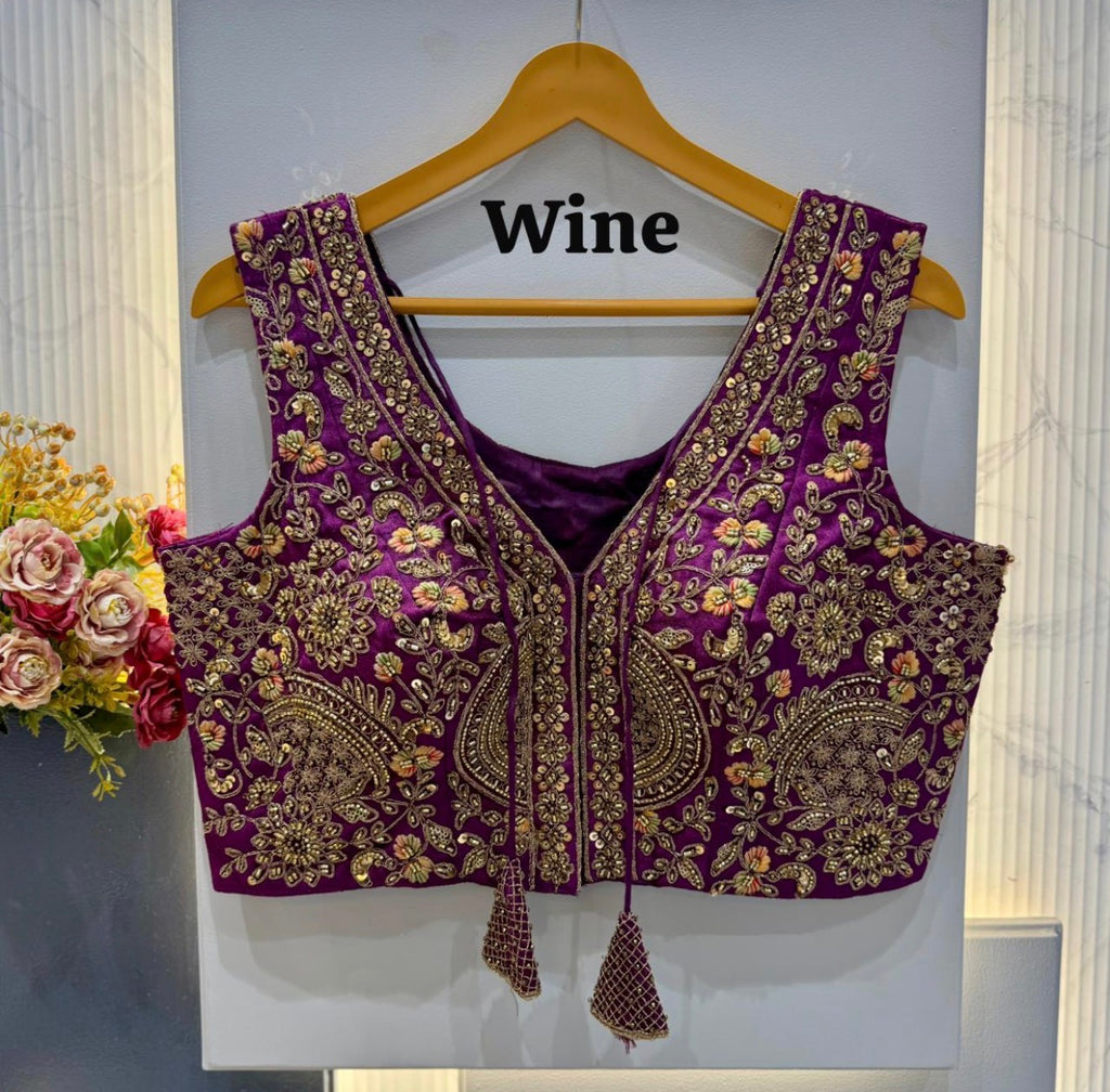 Heavy Handwork Bridal Blouse