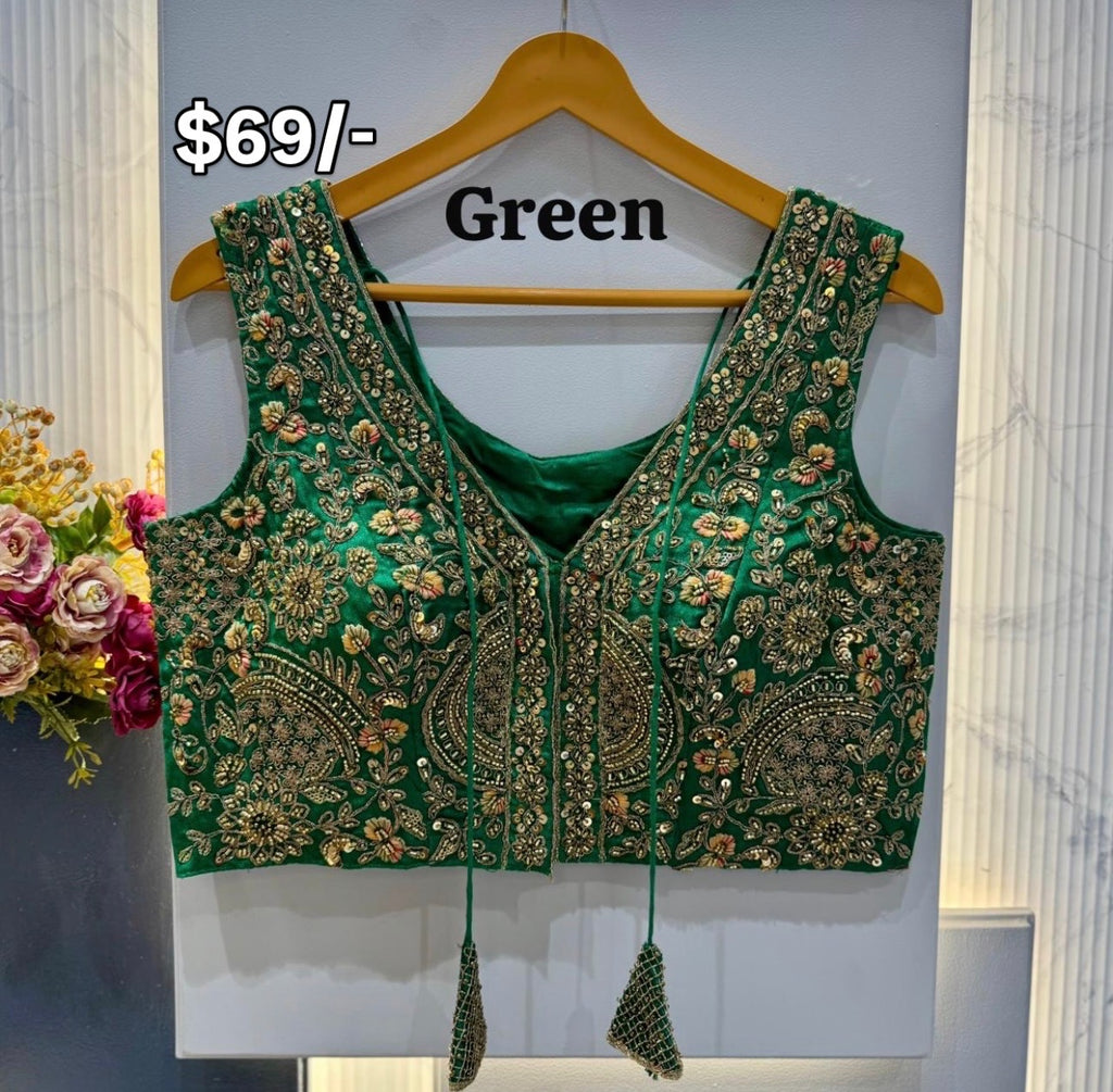 Heavy Handwork Bridal Blouse