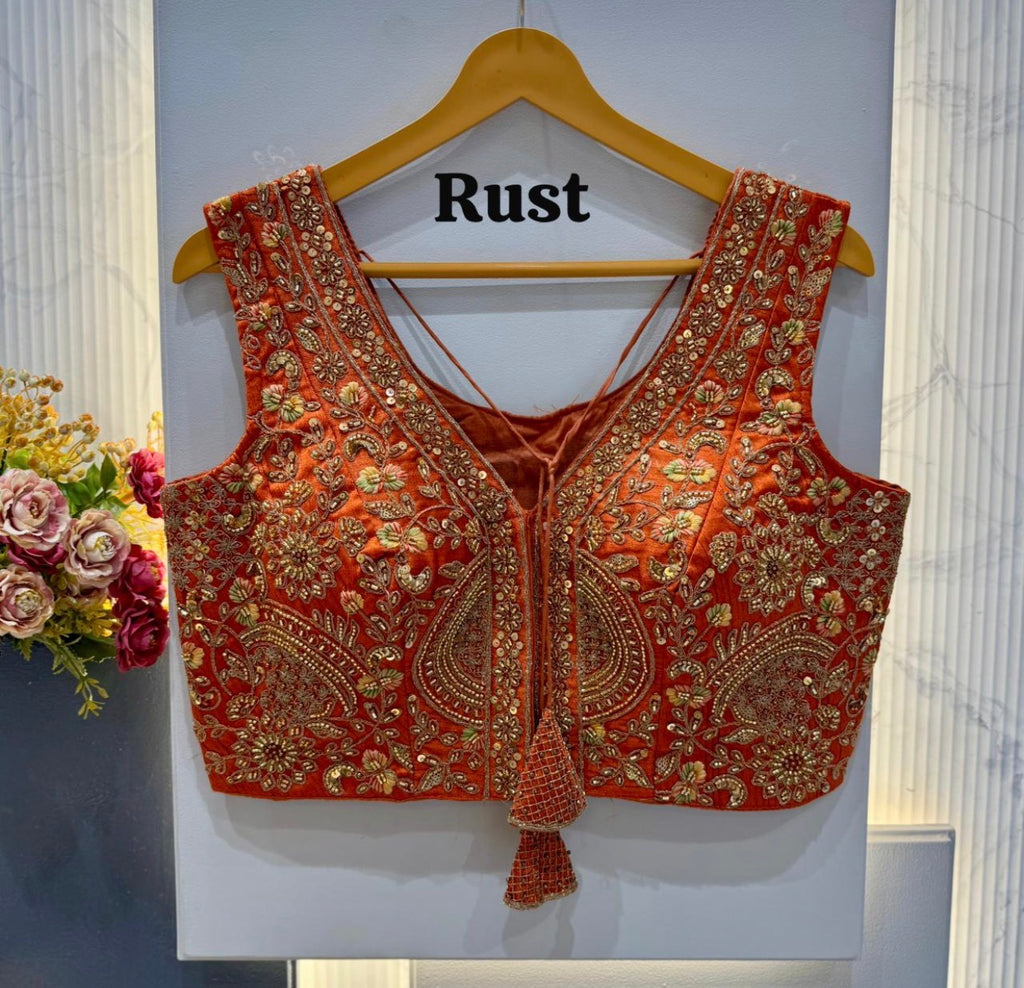 Heavy Handwork Bridal Blouse